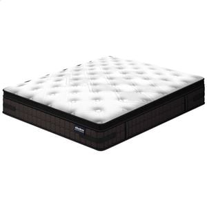 ALFORDSON Mattress 26cm King Bed Bonnell Spring Medium Firm Double-Sided EuroTop