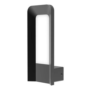 CLA Lighting Exterior LED Dark Grey Rectangular Surface Mounted Wall Light IP54