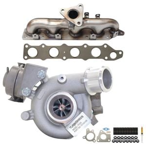 Upgrade Billet Turbo Charger With Genuine Exhaust Manifold, Gasket & Stud Kit For Mitsubishi Asx 4n13 1.8l 1515a185