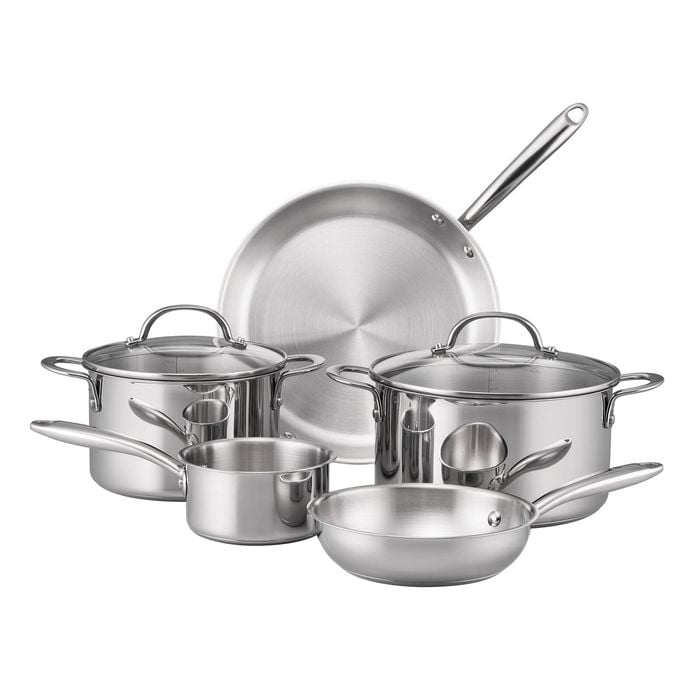 Raco Steel Essentials Stainless Steel Induction 5 Piece Cookware Set