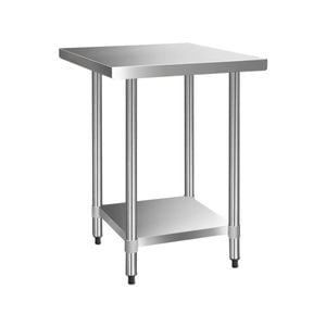 Cefito 760x760mm Commercial Stainless Steel Kitchen Bench