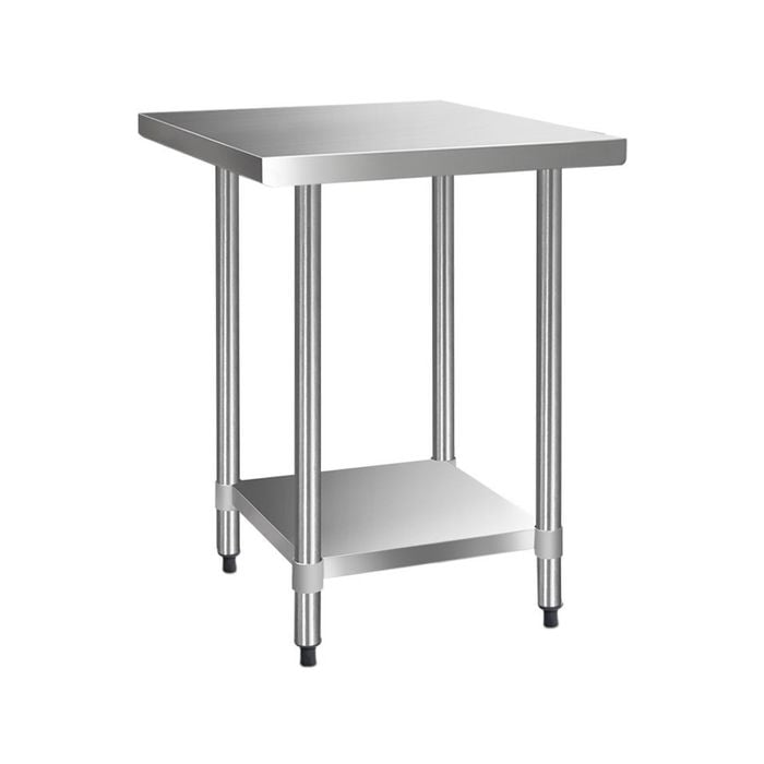 Cefito 760x760mm Commercial Stainless Steel Kitchen Bench