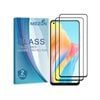 2 Pack Mezon Oppo A78 4g Full Cover Tempered Glass Screen Protectors