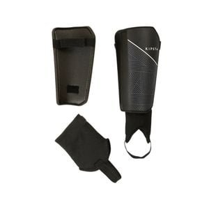 Kipsta Essential 140 Adult Soccer Shin Pads - Black - M