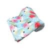190GSM Fashion Printed Ultra Soft Coral Fleece Throw 127 x 152cm Cockatoo Sky Blue