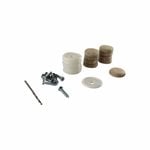 Felt Gard 19mm Round Adhesive Felt And Nylon Discs - 8 Pack