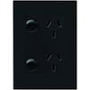 HPM VIVO Grey Vertical Double Powerpoint