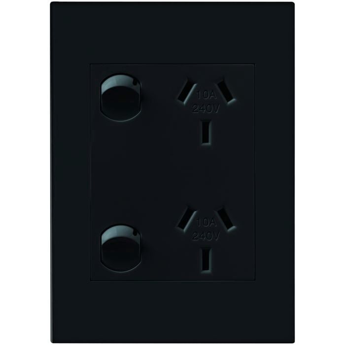 HPM VIVO Grey Vertical Double Powerpoint
