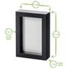 Nicola Spring Box Picture Glass Photo Frame, Standing & Hanging - For 4x6" (10x15cm) Photos - Pack Of 5