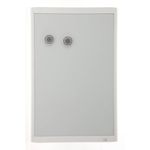Quartet Basics 28x43cm Dry-Erase Whiteboard w/ Marker/Eraser/Magnets