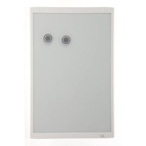Quartet Basics 28x43cm Dry-Erase Whiteboard w/ Marker/Eraser/Magnets