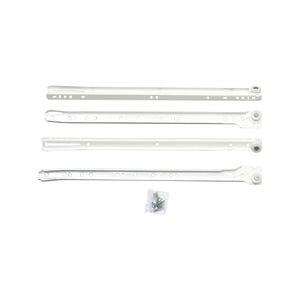 Syneco 400mm White Drawer Slides - 1 Pair