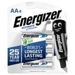 Energizer Ultimate Lithium AA Battery - 4 Pack