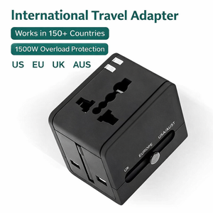 Veloreo Laptop Mobile Phone Type-c Usb Charger Universal World Travel Adapter Plug Converter