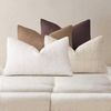 Gioia Casa 4-Pack Linen Look Cushion Covers 30cm x 50cm - Earthy Neutrals