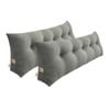 SOGA 2x 180cm Grey Wedge Bed Pillows
