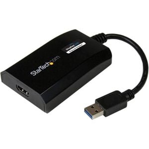 Startech.com Usb 3.0 To Hdmi Adapter, Displaylink Certified, 1920x1200, Usb-a To Hdmi Display Adapter