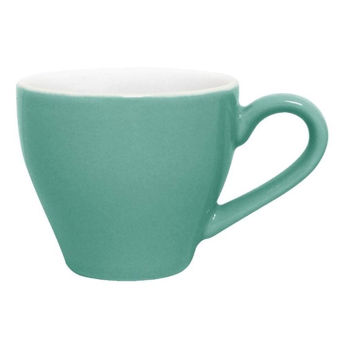 Olympia Cafe Espresso Cup Aqua 100ml 12 Pack Ceramic Coffee Mug Drinkware