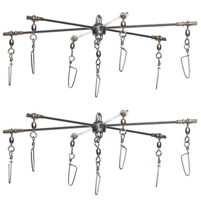 2PK Sea Pro Offshore Trolling Dredge Bar w/ 6 Arm 12 In