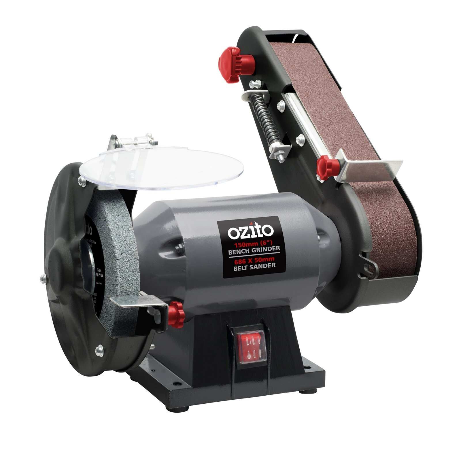 Ozito 240W Bench Grinder And Belt Sander