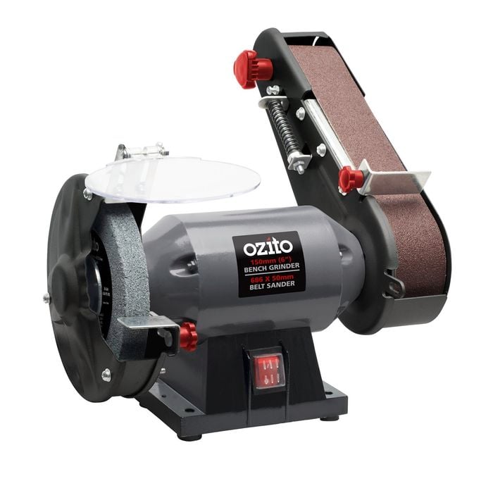 Ozito 240W Bench Grinder And Belt Sander