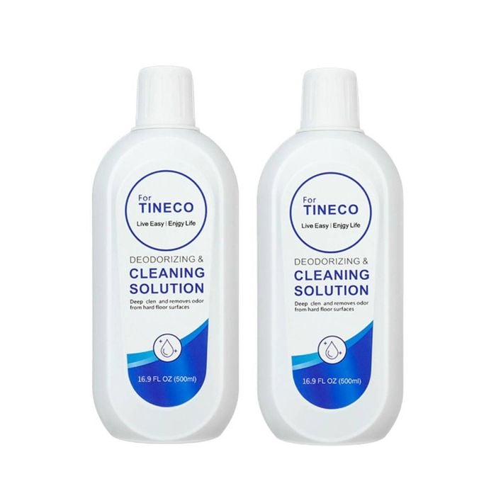 iDeer life Floor Cleaning Solution, 2 -Pack 500ml, Compatible With Tineco, Deep Cleans for Multiple Hard Floors