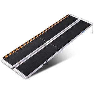 Altus 183CM 6FT Ramp Portable Aluminum Folding Wheelchair Ramp