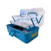 Forceten 130 Piece Kids Fishing Kit - Blue