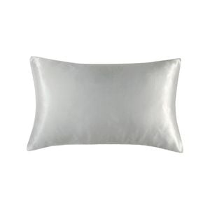 CottonMore 6A Grade Pure Mulberry Silk Pillowcase 48x74cm Grey