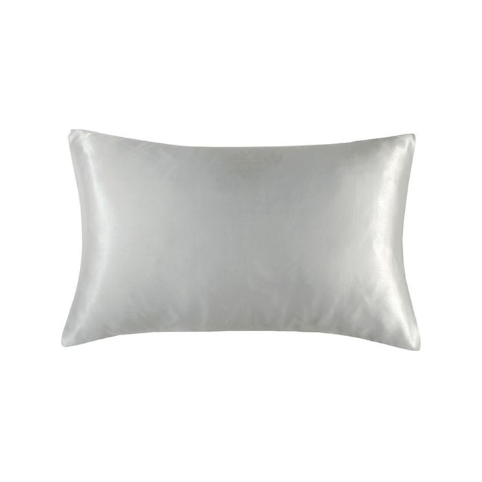 CottonMore 6A Grade Pure Mulberry Silk Pillowcase 48x74cm Grey