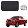 Front Windscreen Sun Shade for Nissan Navara King Cab 2015 - Current (NP300/D23) - Standard 150 x 85 cm - Black