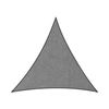 Wallaroo 280GSM Outdoor Sun Shade Sail Canopy Grey Triangle 3.6m x 3.6m x 3.6m
