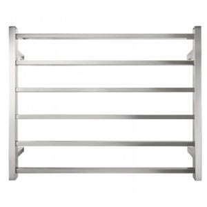 Forme Square 6 Bar Heated Towel Rail – Wide