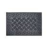 Trekka 400 x 600mm Black Outdoor Pin Rubber Mat