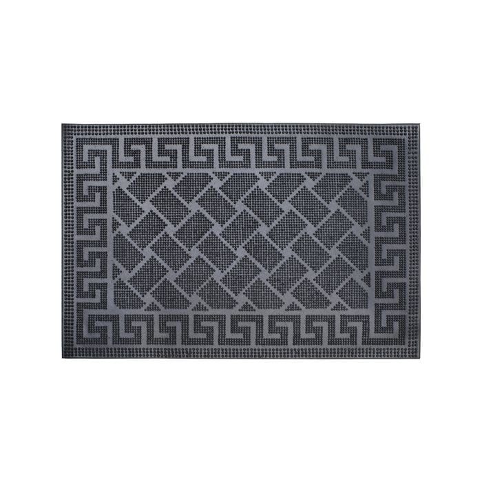 Trekka 400 x 600mm Black Outdoor Pin Rubber Mat