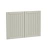 Kaboodle 900mm Pistachio Country Rangehood Doors - 2 Pack