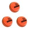 3PK Summit Global Fluro One Dayer Hollow Plastic Ball - Orange