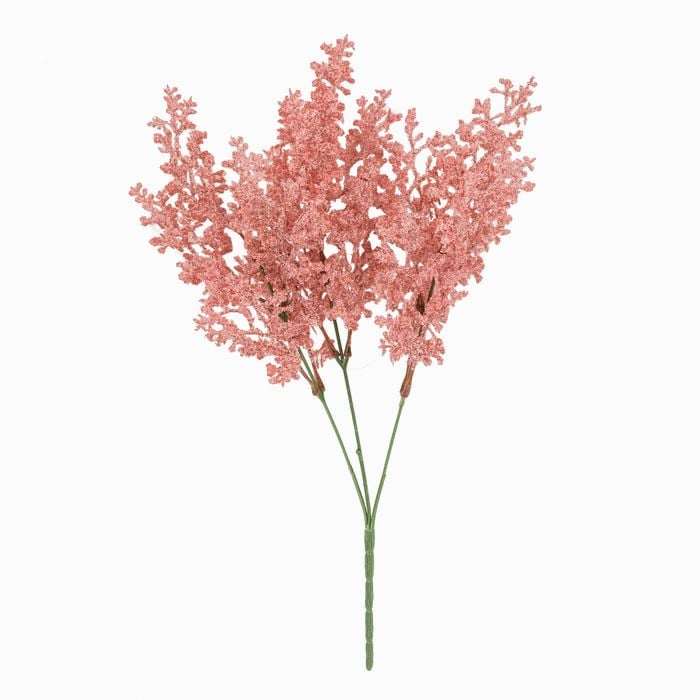 38cm Pink Grass Artificial Flower