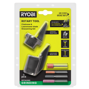 Ryobi Chainsaw and Lawn Mower Blade Sharpening 6-Piece Kit 