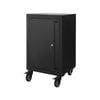 Pinnacle 810 x 520 x 500mm Matte Black Single Door Mobile Cabinet