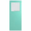 Hume Doors & Timber 820 x 2040 x 35mm Entrance Door Duracote Glass Opening Clear Glass XF1