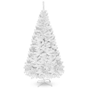 Costway 1.5M PVC Christmas Tree Indoor Outdoor Holiday Decoration White