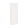 Kaboodle 900mm Vanilla Essence  V-Groove Pantry Doors - 2 Pack