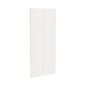 Kaboodle 900mm Vanilla Essence  V-Groove Pantry Doors - 2 Pack