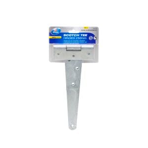 Zenith Scotch Tee Hinge 250mm Galvanised 2pk