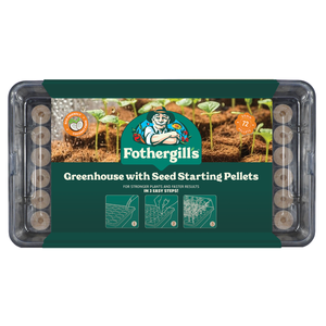 Fothergill’s 72 Cell Coco Fibre Pellet Greenhouse Kit