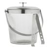 Ecology Ritz Soda Lime Glass/Stainless Steel Ice Bucket w/ Tongs 3.2L