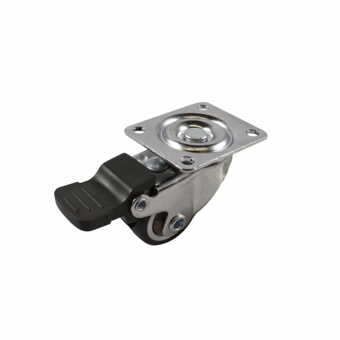 Move It 25mm 10kg Rubber Swivel Castor With Brake