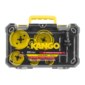 Kango 9-Piece Downlight TCT Hole Saw Set