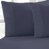 Park Avenue Single Cotton Flannelette Fitted Bedding & Pillowcase Set Ink